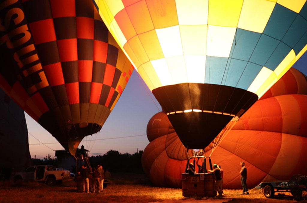 Hot Air Balloon Safari